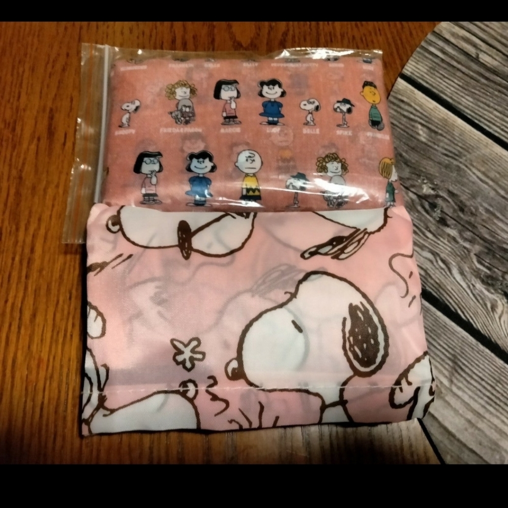 Snoopy reusable bags (2)